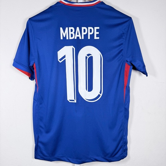 Kylian Mbappe France National Football #10 Nike Dri-Fit Team Jersey - Picture 2 of 10